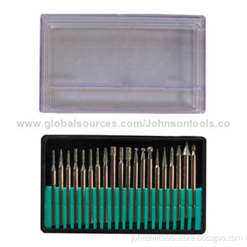 Electroplated diamond mounted point series